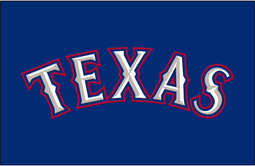 Texas Rangers 2000-2013 Jersey Logo t shirts iron on transfers